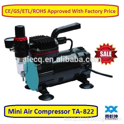 Mini Piston Air Compressor for airbrush(TA-822)